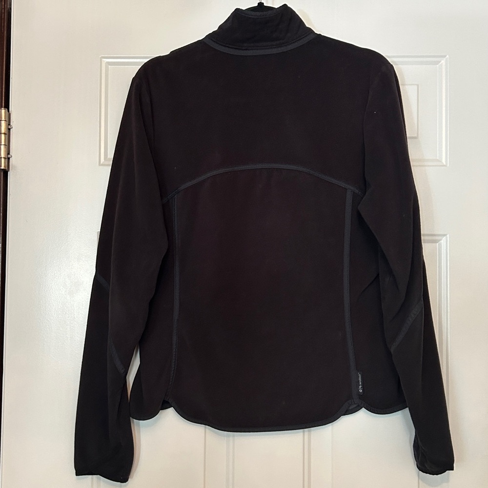 Merrell AEROBLOCK Full Zip Jacket Women’s L Charcoal Fleece Windbreaker - Picture 6 of 8